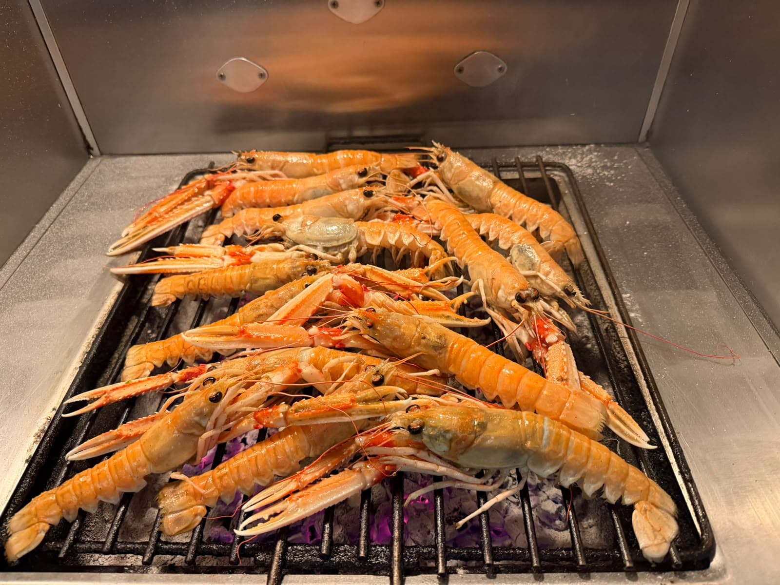 Scampi alla brace